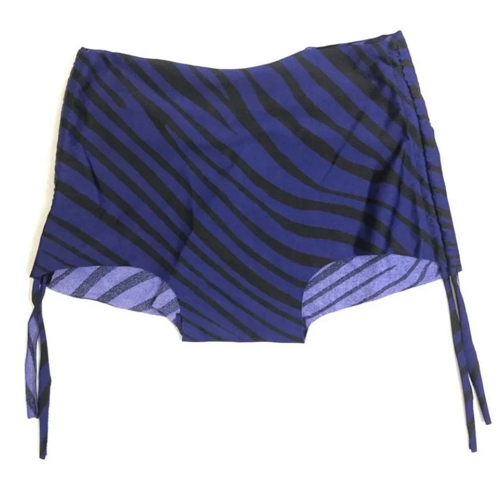 NWOT K-Deer blue bikini bottoms size M